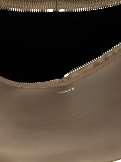 Coperni Medium Curved Shoulder Bag With Top Handle In Neutral