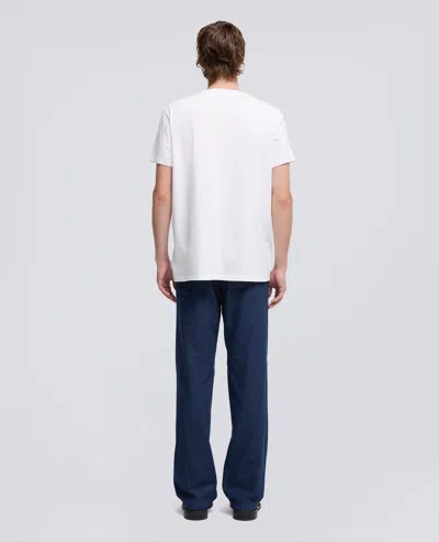 Aspesi Cotton Jersey T-shirt With Print In White