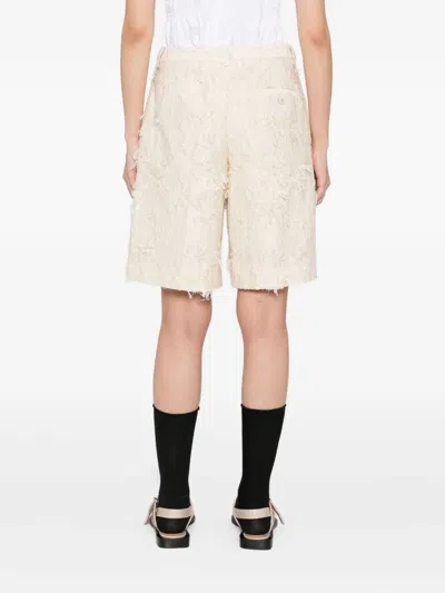 Jnby Jacquard Shorts In Neutral