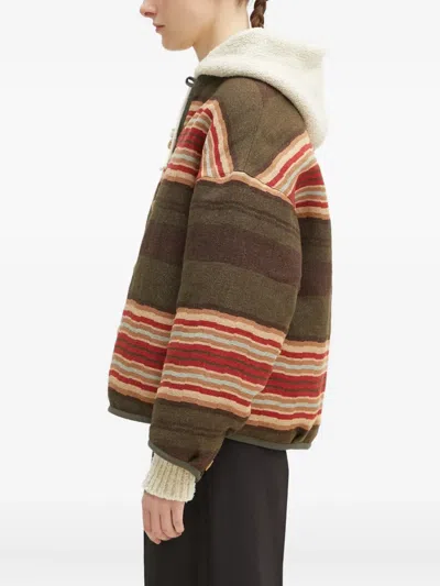 纽扣开合双面夹克