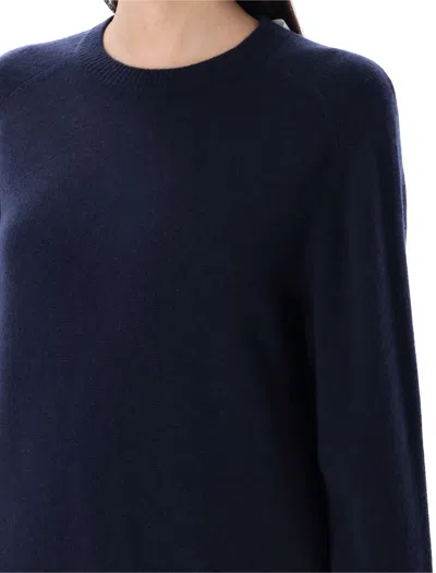 Carven Relaxed Fit Ribbon Sweater In Blue