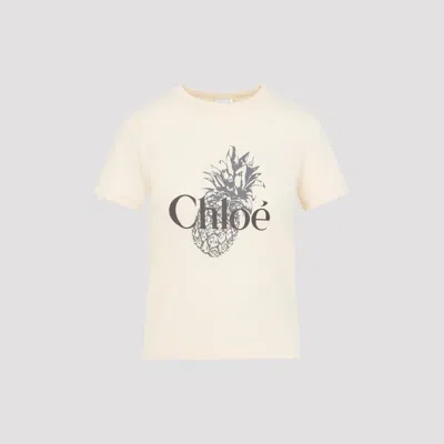 Chloé Chloe T-shirt Women In Neutral