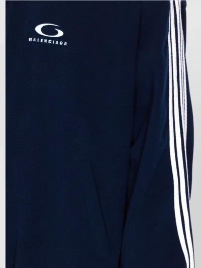 Balenciaga Fabiana Filippi Bicolor Tweed Boucle Jacket In Blue