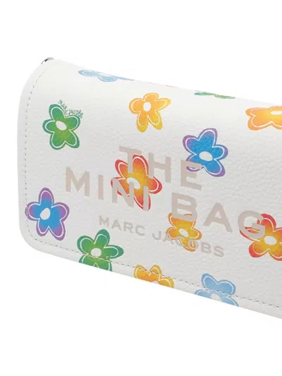Marc Jacobs Leather The Mini Bag With Floral Print