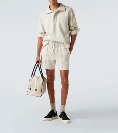 Tom Ford Logo-print Low-top Sneakers In Black