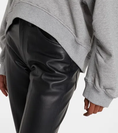 Attico Sweatshirt In Gray