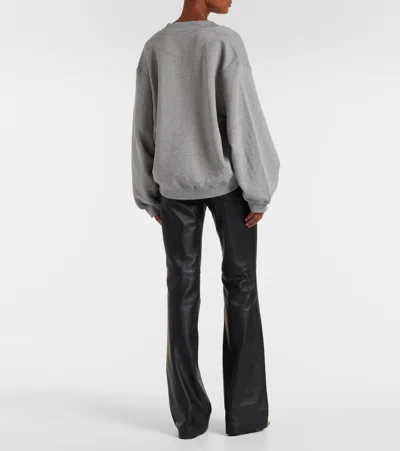 Attico Sweatshirt In Gray