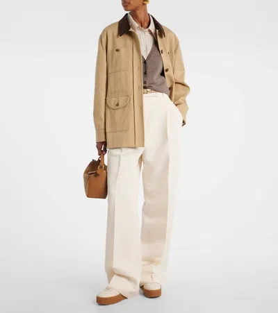 Hogan Stylish Leather Sneakers Platform Sole In White