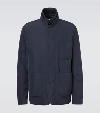 Moncler Brieuc Down Jacket In Blue