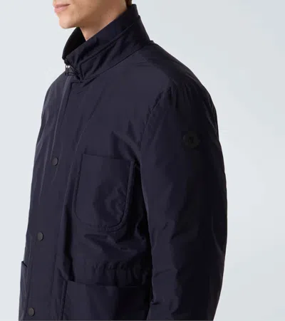 Moncler Brieuc Down Jacket In Blue