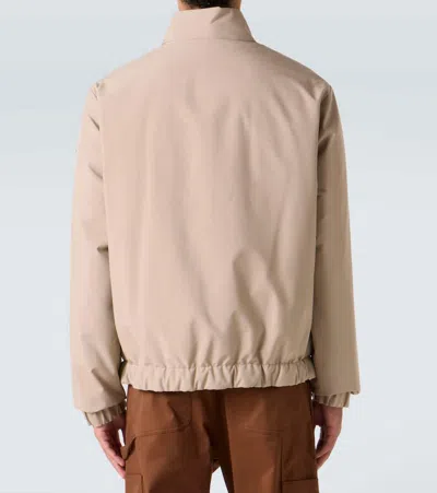 Moncler Luserna Down Jacket In Neutral