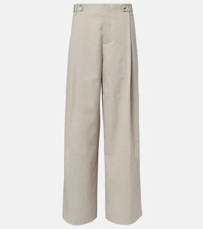 LEONE高腰阔腿裤