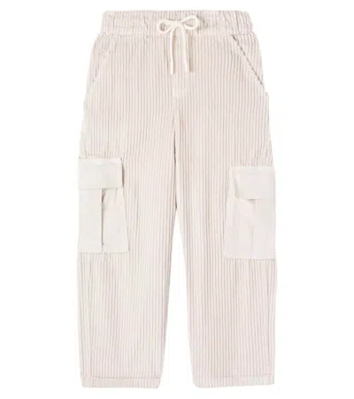 SALEM棉质灯芯绒工装裤