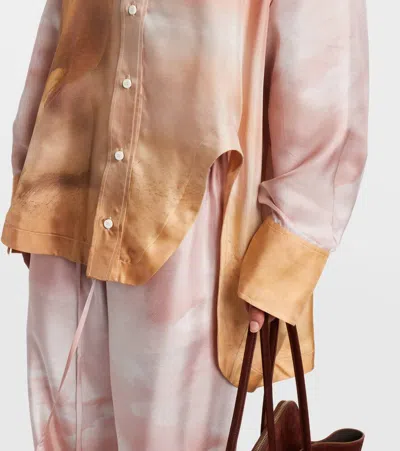 Attico Diana Shirt In Multi