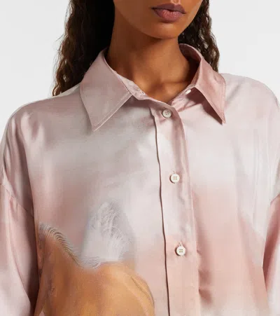 Attico Diana Shirt In Multi