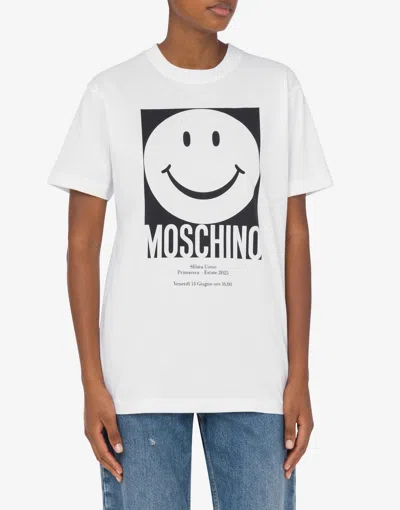 Moschino Couture Woman T-shirt White Size M Cotton