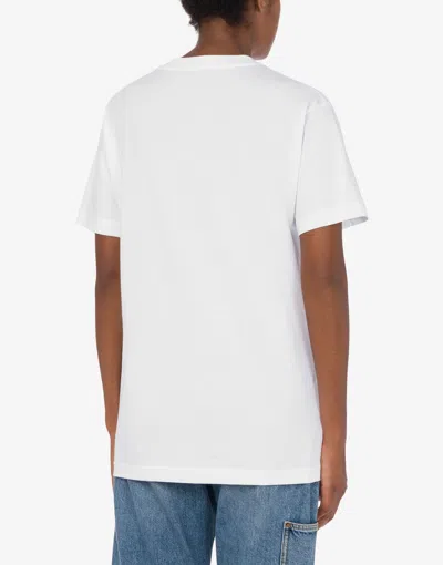 Moschino Couture Woman T-shirt White Size M Cotton