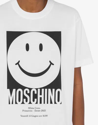 Moschino Couture Woman T-shirt White Size M Cotton