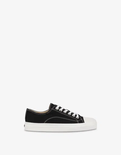 Moschino Edge Sneakers In Black