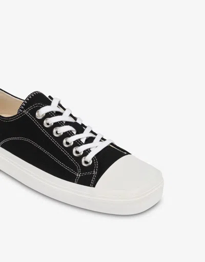 Moschino Edge Sneakers In Black