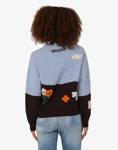 Moschino Sweater In Multi