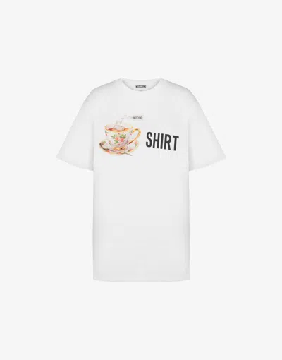 Moschino T-shirt With Print In White
