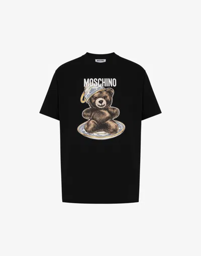 Moschino T-shirt With Print In Black