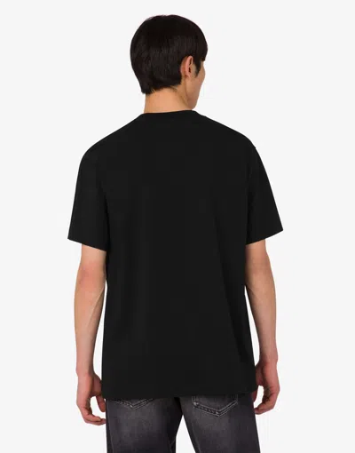 Moschino T-shirt With Print In Black