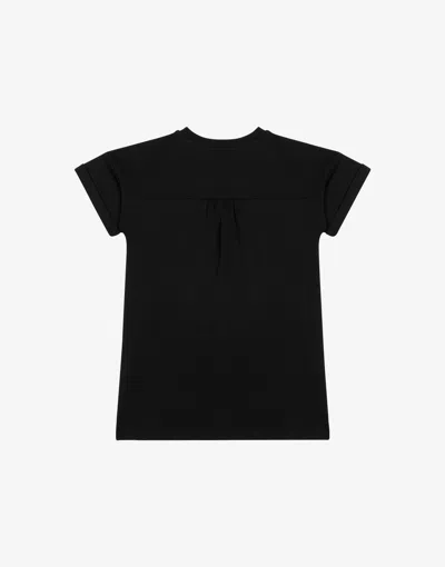 Moschino Jersey Dress Teddy Bear In Black