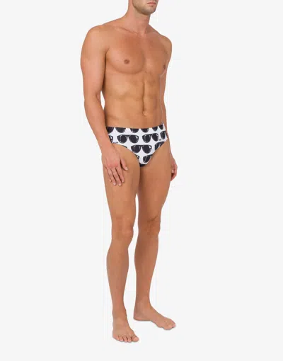 Moschino Allover Sunglasses In Multi