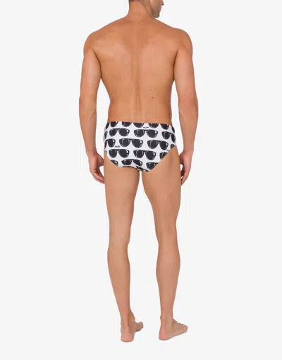 Moschino Allover Sunglasses In Multi