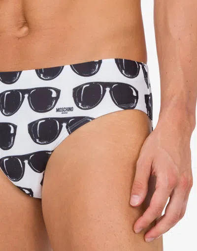 Moschino Allover Sunglasses In Multi