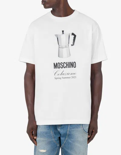 Moschino Max Mara Bridal Silk Jacket In White