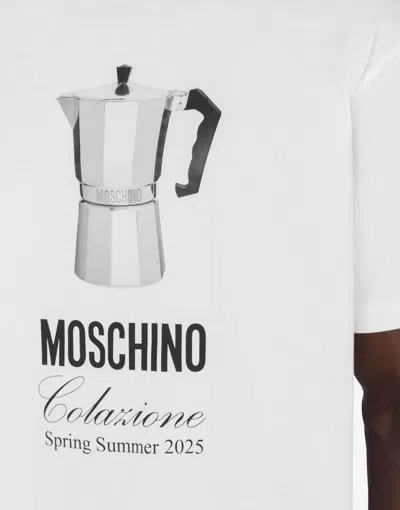 Moschino Max Mara Bridal Silk Jacket In White