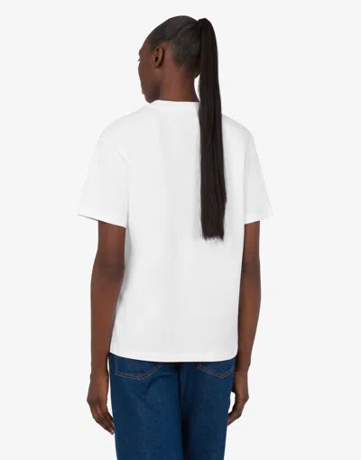 Moschino Couture Tshirt With Print In White