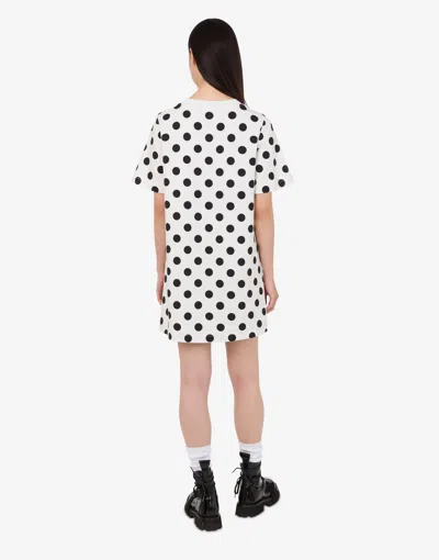 Moschino Couture Ivory Dress In White