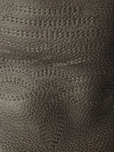 Prada Loafer Mit Schnallendetail In Gray