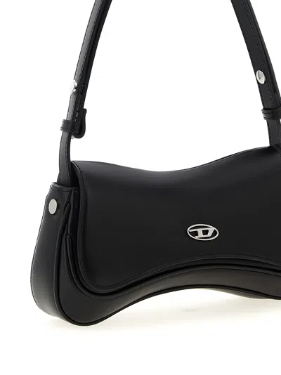Diesel Black Play Clutch Clutch Bag