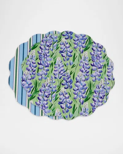 Beatriz Ball Vida Round Placemats, Set Of 4 In Multi