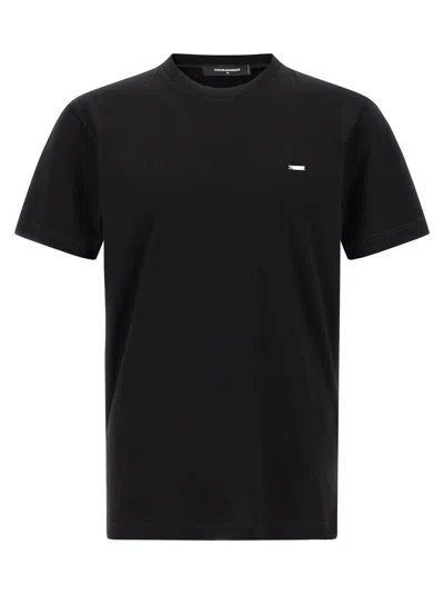 Dsquared2 Dsquared Men Cotton T-shirt In Black