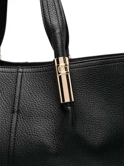 Elisabetta Franchi Shopping Bag In Black