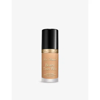 Too Faced Warm Beige Born This Way Flawless Coverage Natural Finish Foundation 30ml In Brown