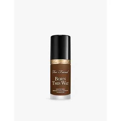 Too Faced Ruffle Born This Way Flawless Coverage Natural Finish Foundation 30ml In Brown