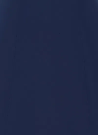 Leo Lin Annie Off Shoulder Frill Midi Dress - Navy In Blue