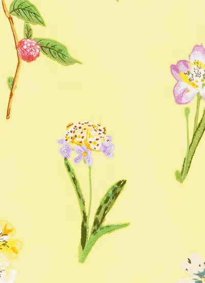 Leo Lin Cleo A-line Midi Dress In Yellow