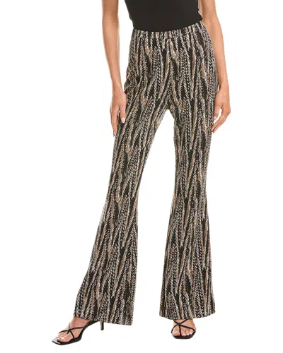 Diane Von Furstenberg Burano Wool-blend Pant In Brown
