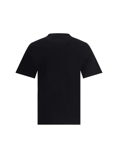 Brunello Cucinelli Logoed T-shirt In Black