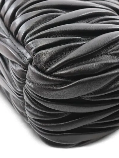 Pre-owned Miu Miu 2020s Wander Handbag In Black