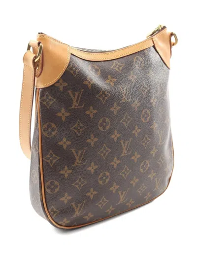 Pre-owned Louis Vuitton 2011 Odeon Pm Shoulder Bag In Brown