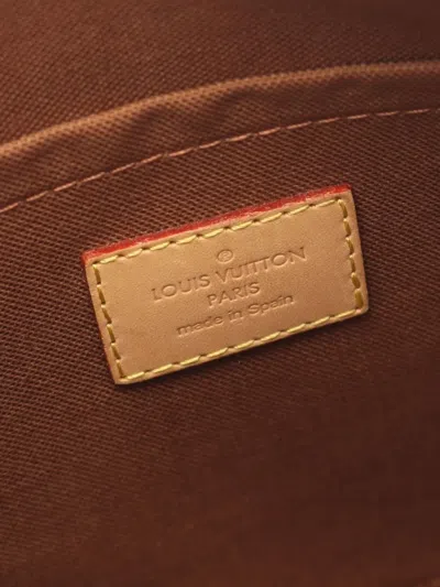 Pre-owned Louis Vuitton 2011 Odeon Pm Shoulder Bag In Brown